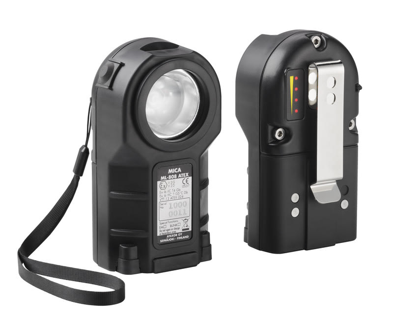 MICA - Käsivalaisin ATE Mica ATEX LED - MICA ML-808 ATEX Z-1 T4