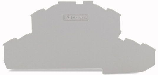 WAGO - Päätylevy 2-kerros - 2002-2491