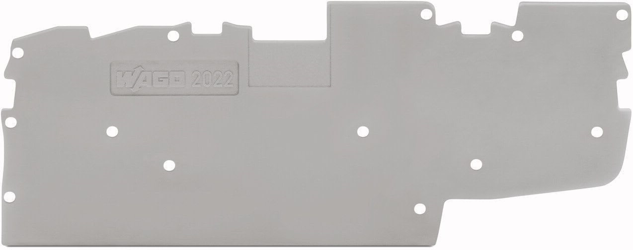 WAGO - End plate gy - 2022-1491 (25 kpl.)