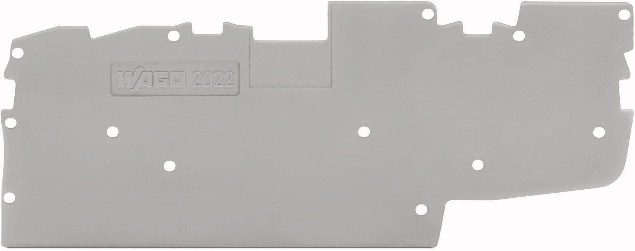 WAGO - End plate gy - 2022-1491 (25 kpl.)