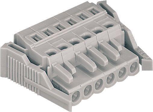 WAGO - Pistokeliitin harmaa - WAGO 231-105/037-000 (50 kpl.)