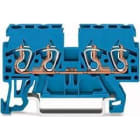 WAGO - Riviliitin 4-nap 4mm2 sin - WAGO 870-834 (100 kpl.)