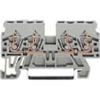 WAGO - Tuplapot.liitin 4mm2 harm - WAGO 870-826 (100 kpl.)