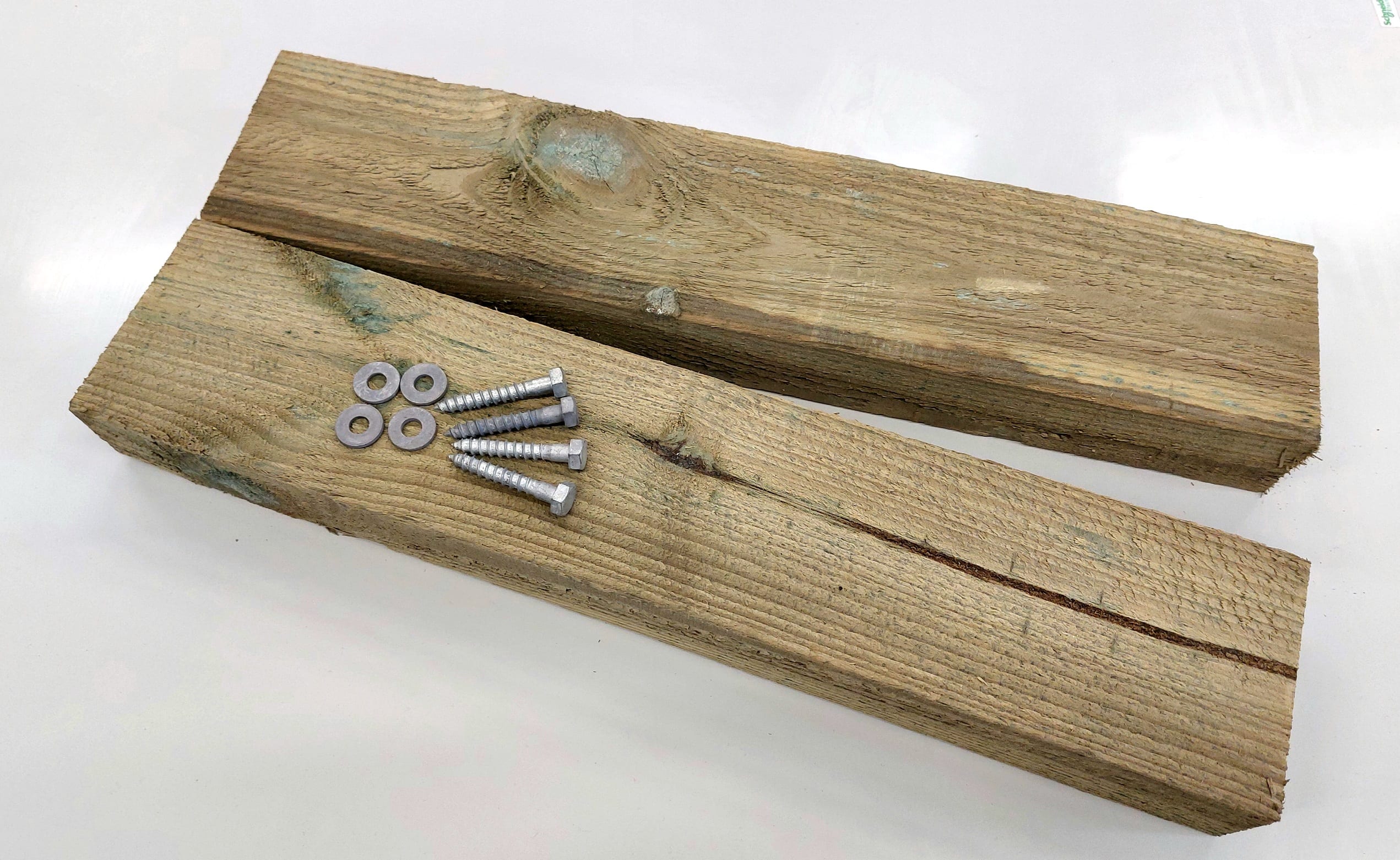 SONEPAR TUOTESARJAT - 2 kpl painekyllästetty 50x100x500 mm - Tukilankkupaketti