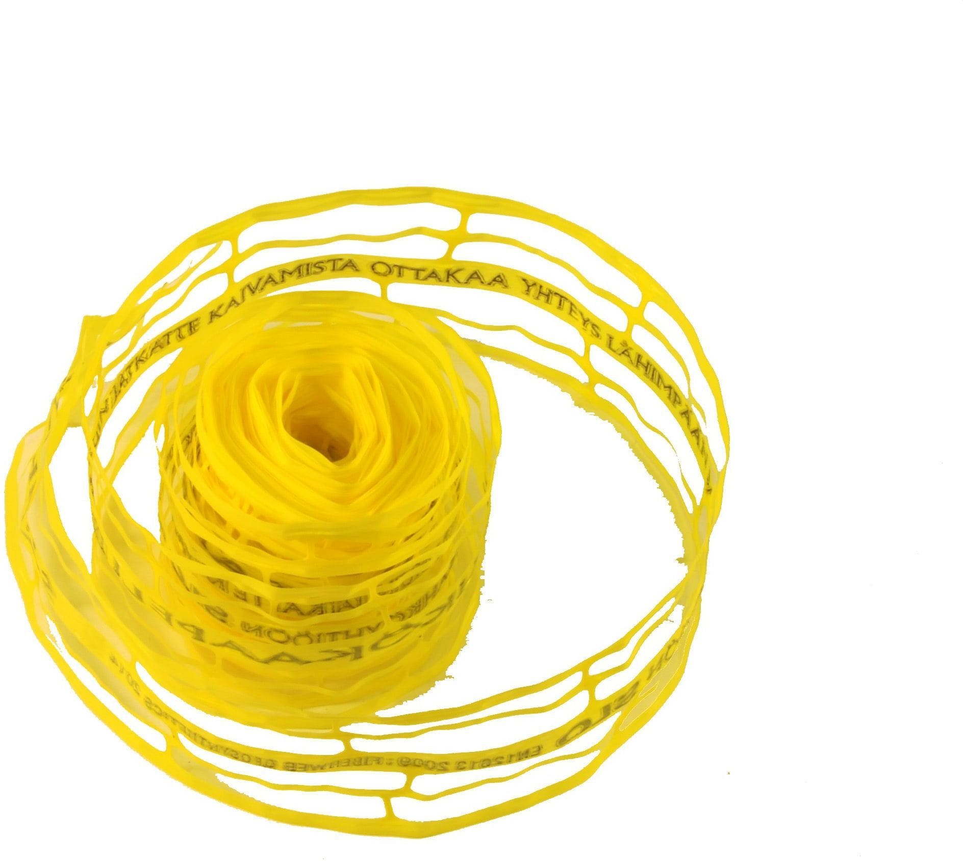 SONEPAR TUOTESARJAT - Varoitusverkko 100mm 15 m/rl - UWM100Sähkö