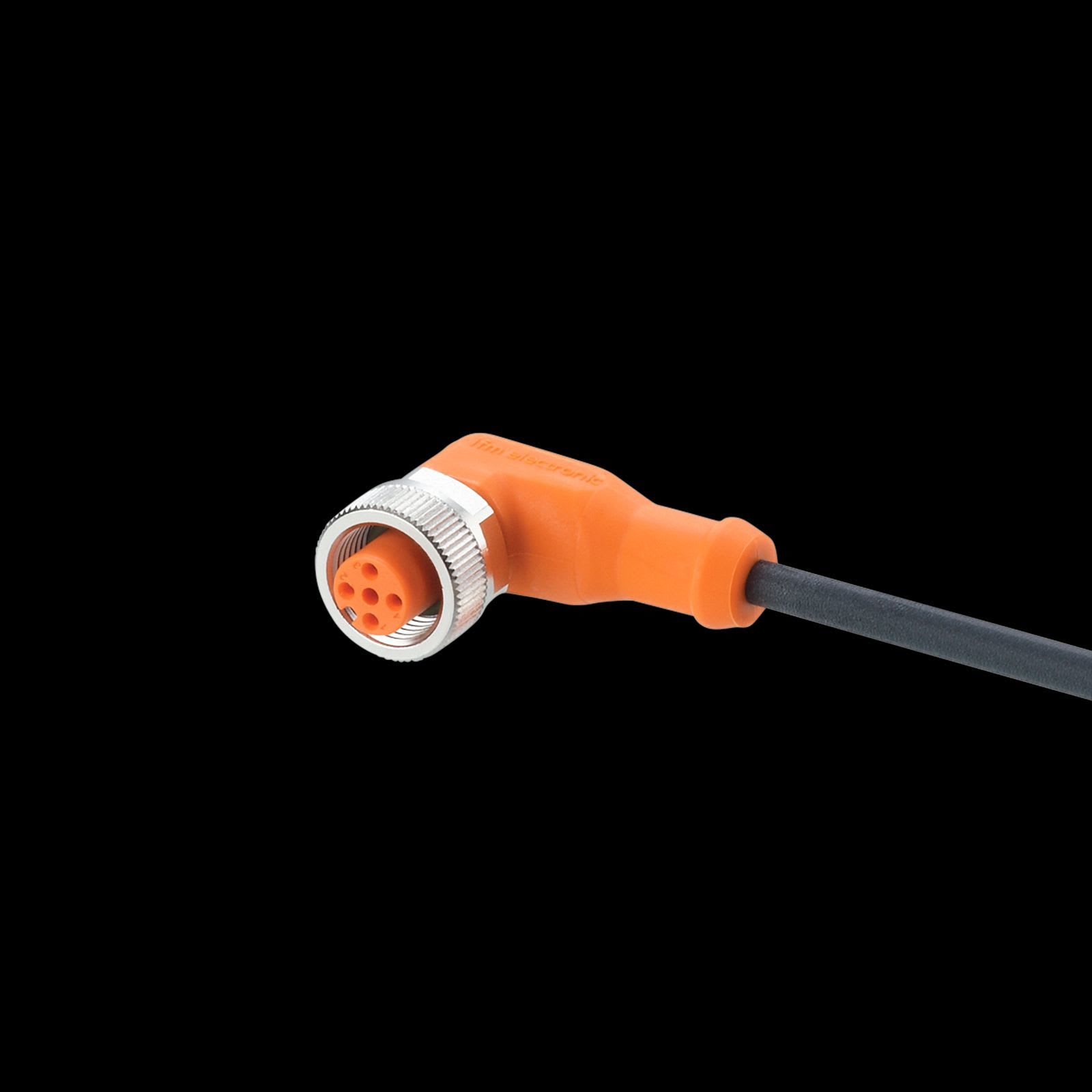 IFM - Pistokeliitin,kulma,M12,4n,10m - EVC006