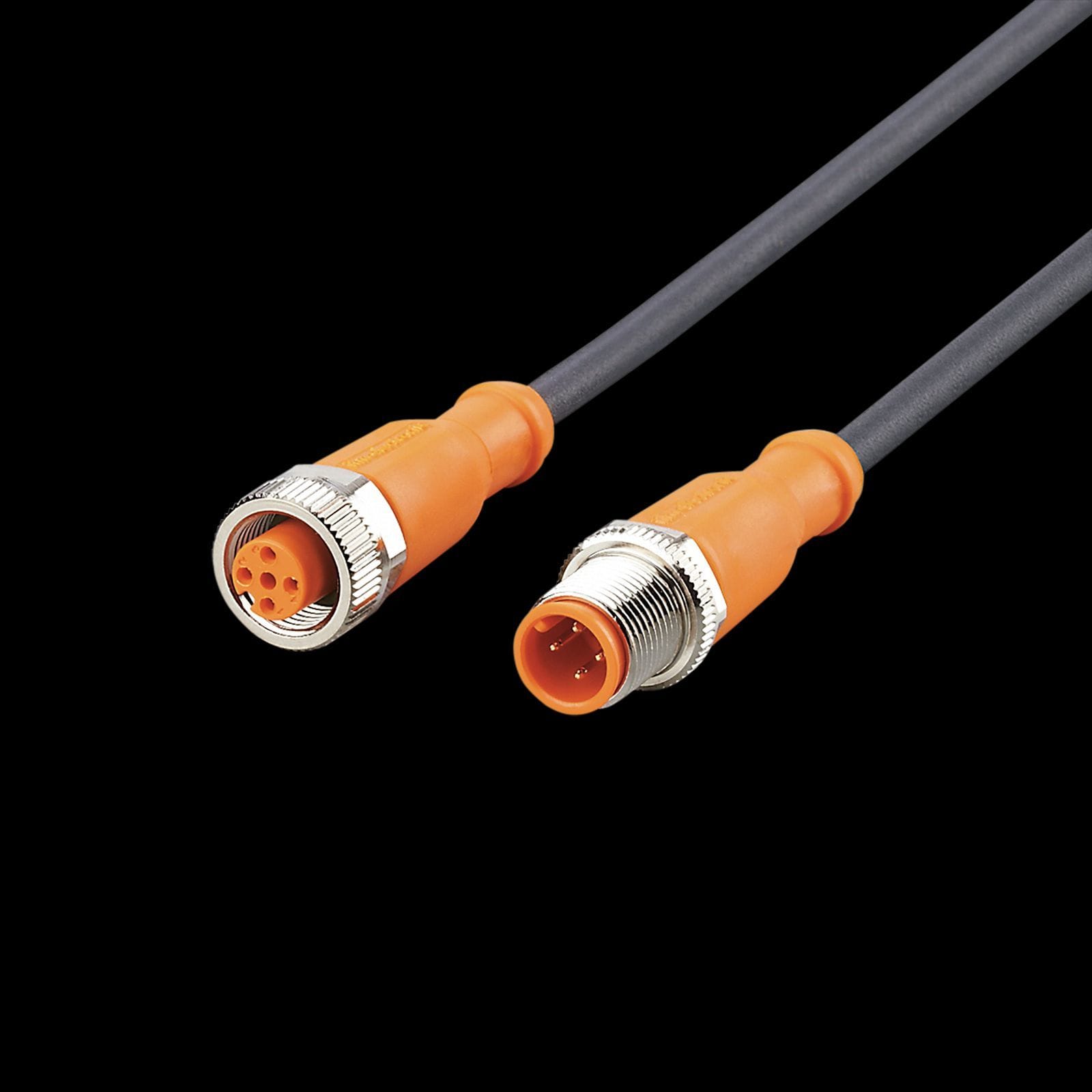 IFM - Välikaapeli,suora,M12,4-n,0,3m - EVC010