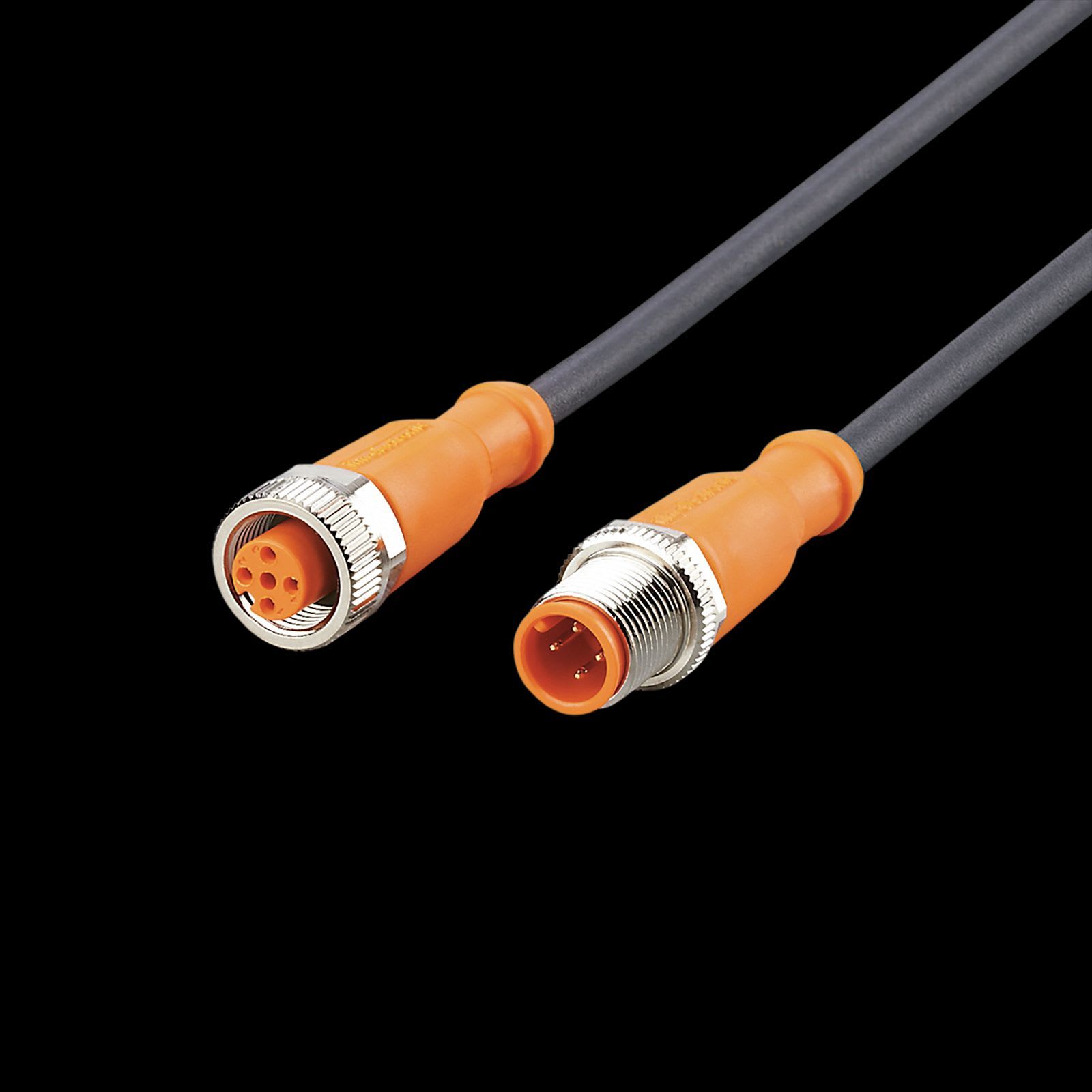 IFM - Välikaapeli,suora,M12,4-n,2m - EVC013