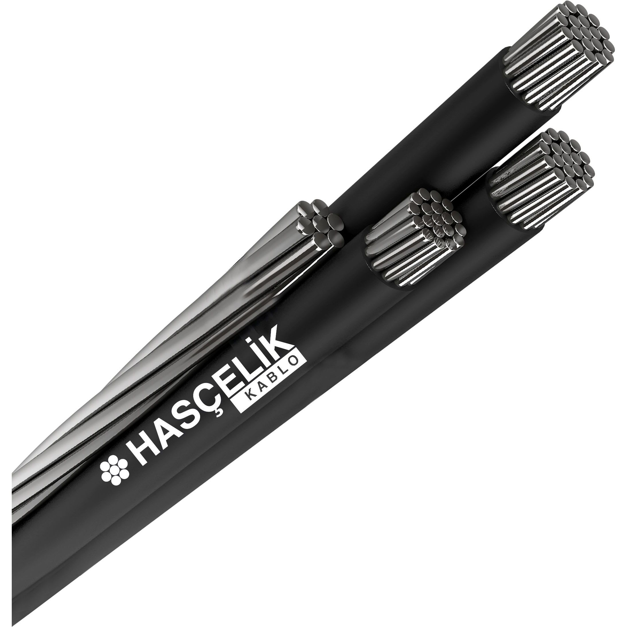 HASCELIK - Riippukierrekaapeli Hascelik - AMKA 3X70+95 1 KV, K1000