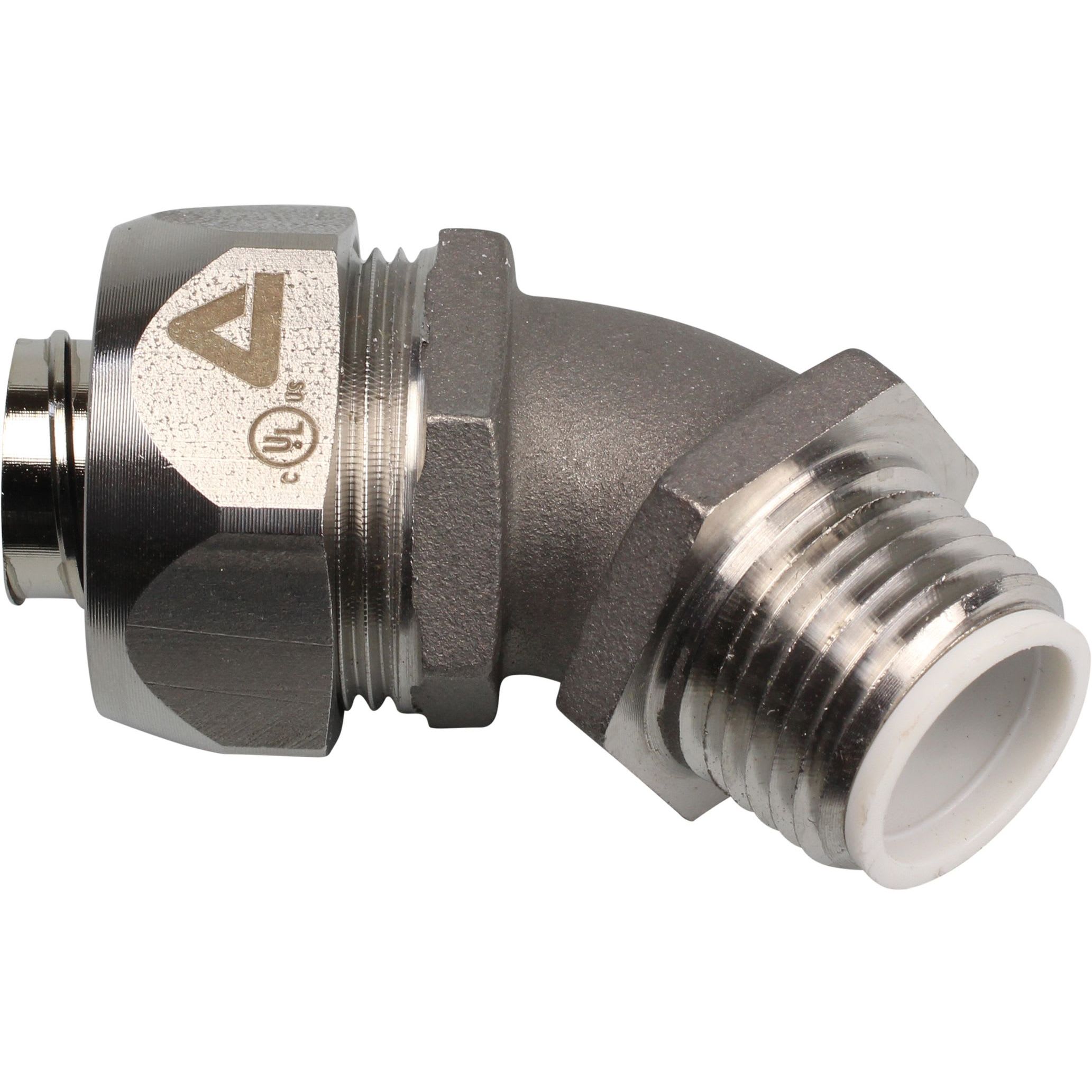 ANAMET - 45D ELBOW FITTING SST 303 - IP 67 - NPT 1/2 - 1/2