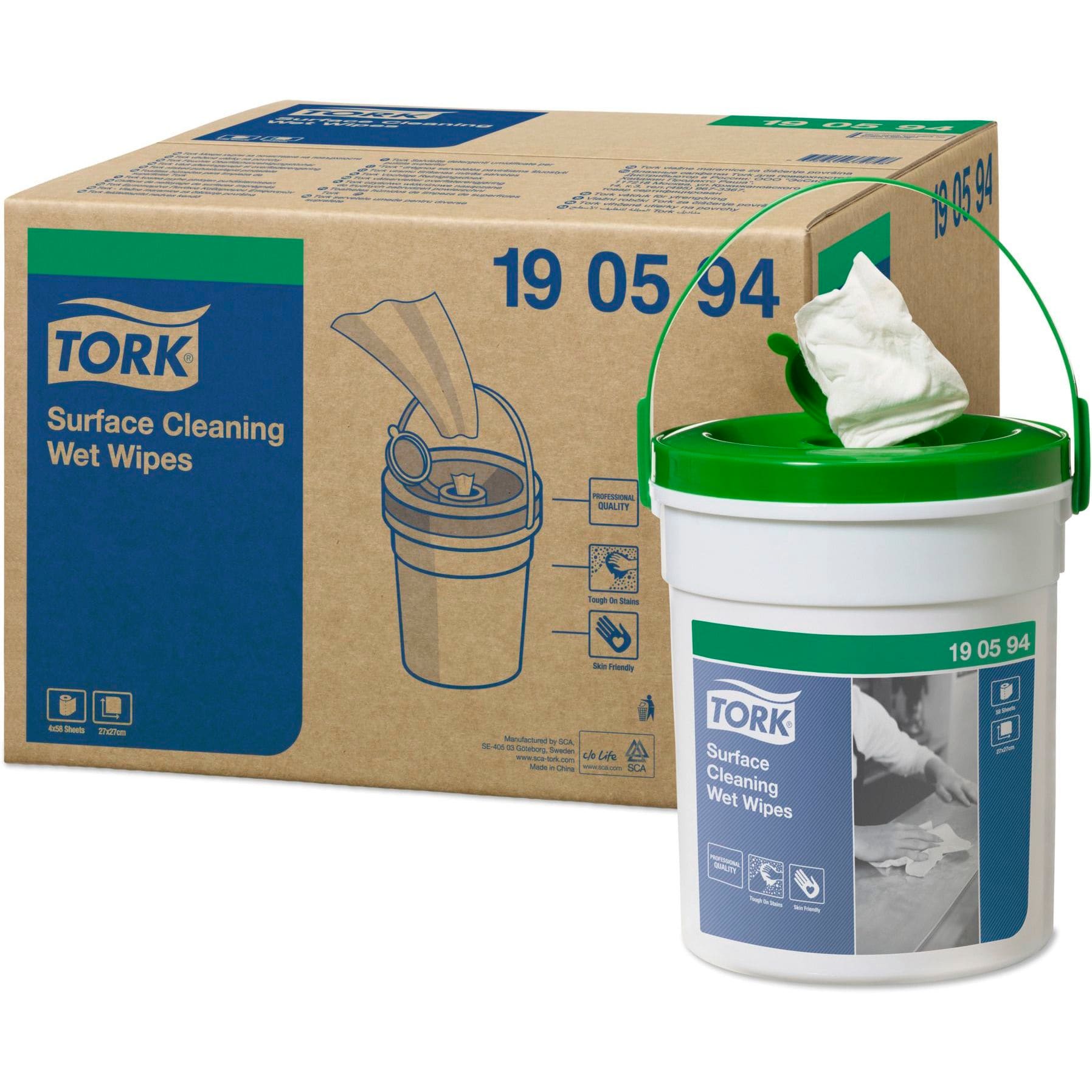 ETRA - Kostea käsienpuhdistusliina - 1905924 Tork