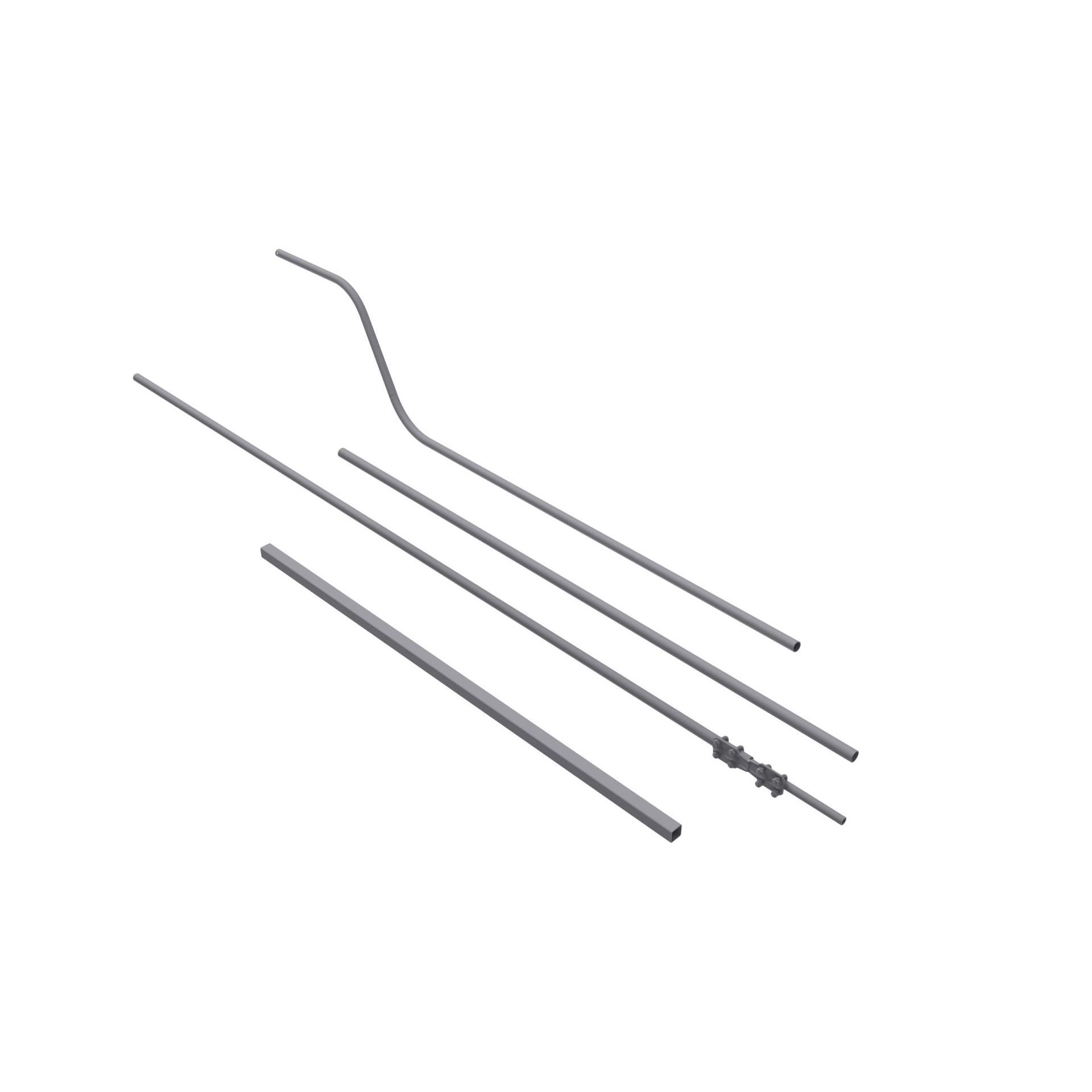 IVEP - IVEP pylväserottimille - OPP-T Taivutettu ohjainputki