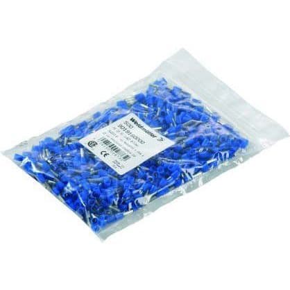 WEIDMÜLLER - Pääteholkki, eristetty sin. - 9019160000 H2,5/14D BL