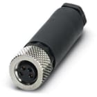 PHOENIX CONTACT - 4-position. Socket straight M8 - 1506891 SACC-M8FS-4CON-M-SW