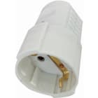 TRADEFORCE - Jatkopistorasia 13270001 - YC-DAX-3, schuko, IP20