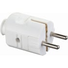 TRADEFORCE - Pistotulppa suora 2420002 - YC-DA-4Z, schuko, IP20