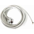 TRADEFORCE - Liitäntäjohto 15760009 - H05VV-F, 3G0.75, 5m valk.