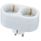 TRADEFORCE - Haaroitin 13270002 - ODL-EBX-8A,schuko,IP20 2xschuko