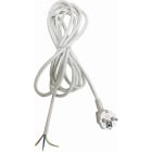 TRADEFORCE - Liitäntäjohto 15760012 - H05VV-F 3G1.0, 3m valk.