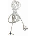 TRADEFORCE - Liitäntäjohto 15760012 - H05VV-F 3G1.0, 3m valk.