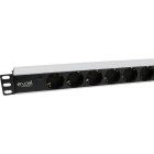 EXCEL NETWORKING - Pistorasiapaneeli 10xSchuko - 555-084 PDU 10XSchuko