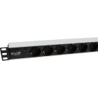 EXCEL NETWORKING - Pistorasiapaneeli 10xSchuko - 555-084 PDU 10XSchuko