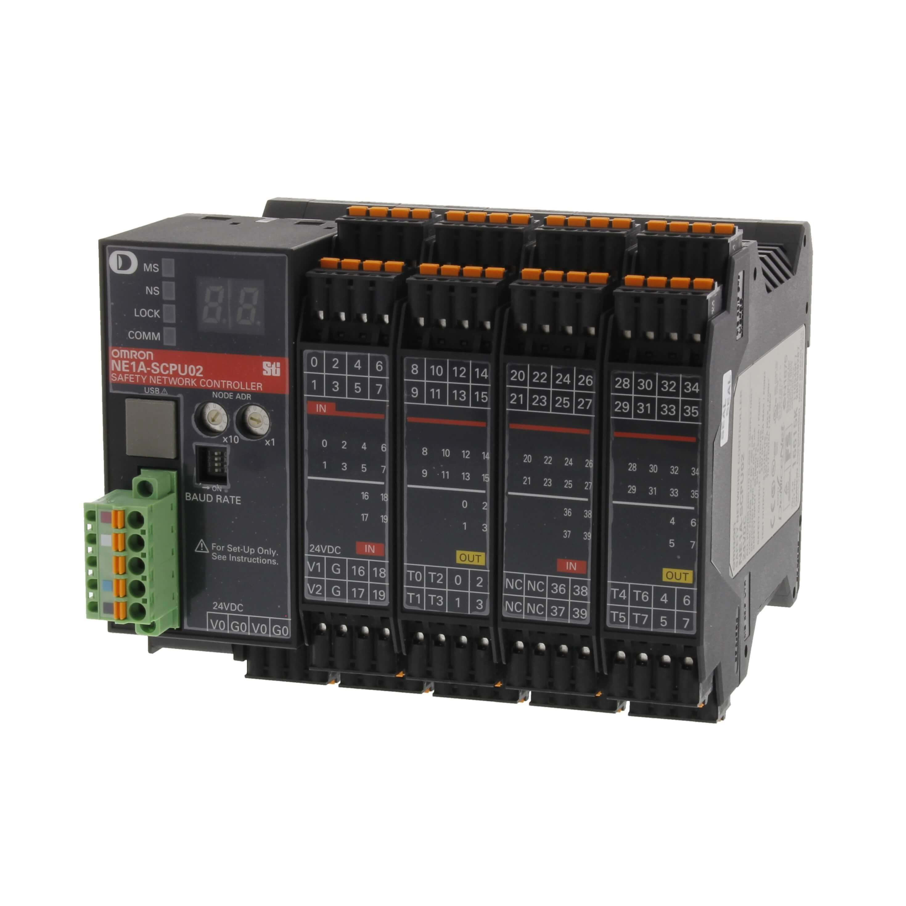OMRON - Turvaväyläohjain 40IN/8 OUT/16 - NE1A-SCPU02 VER2.0