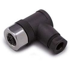 IFM - M12 anturiliitin naaras kulma - E11862