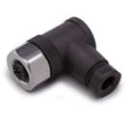 IFM - M12 anturiliitin naaras kulma - E11862