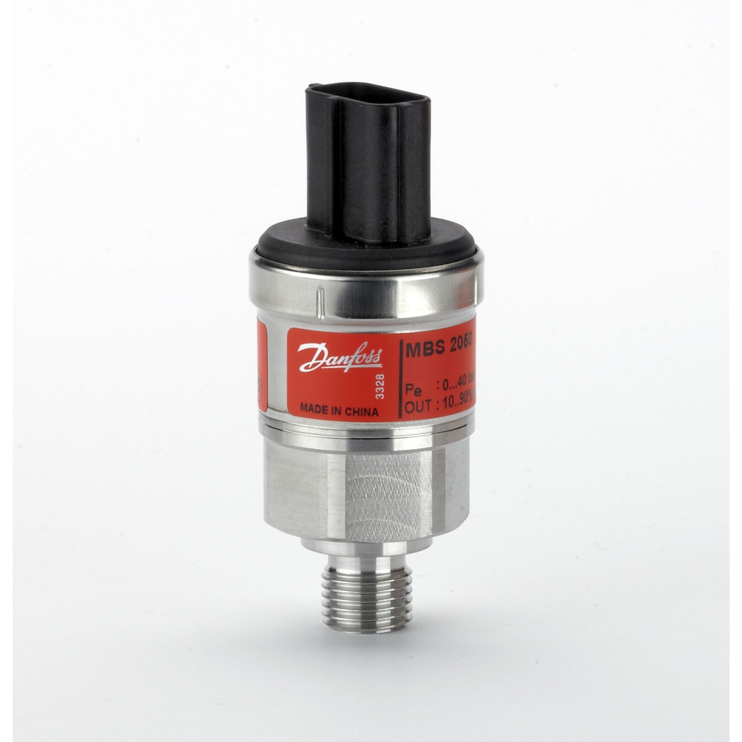 DANFOSS - Painelähetin 060G1801 1/4 AMP - MBS2050 0-250bar 10-90% ratio.