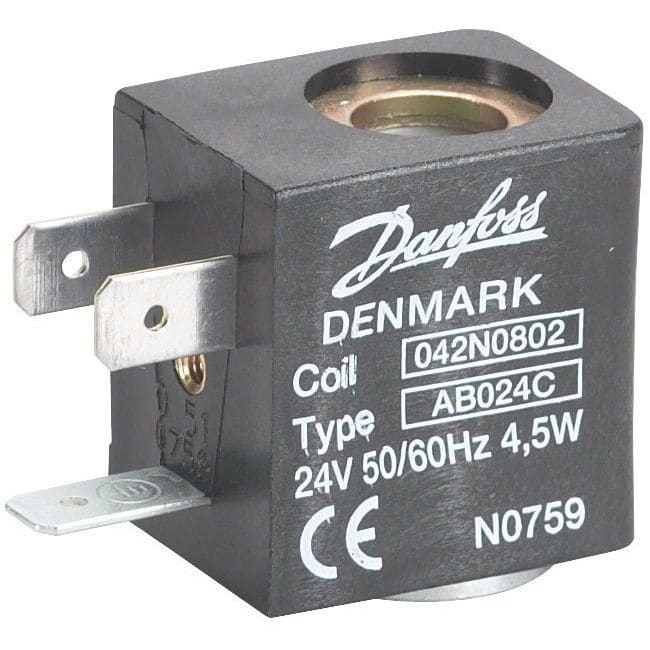 DANFOSS - Magneettiventtiilin kela - 042N0802 24VAC EV220A vrt