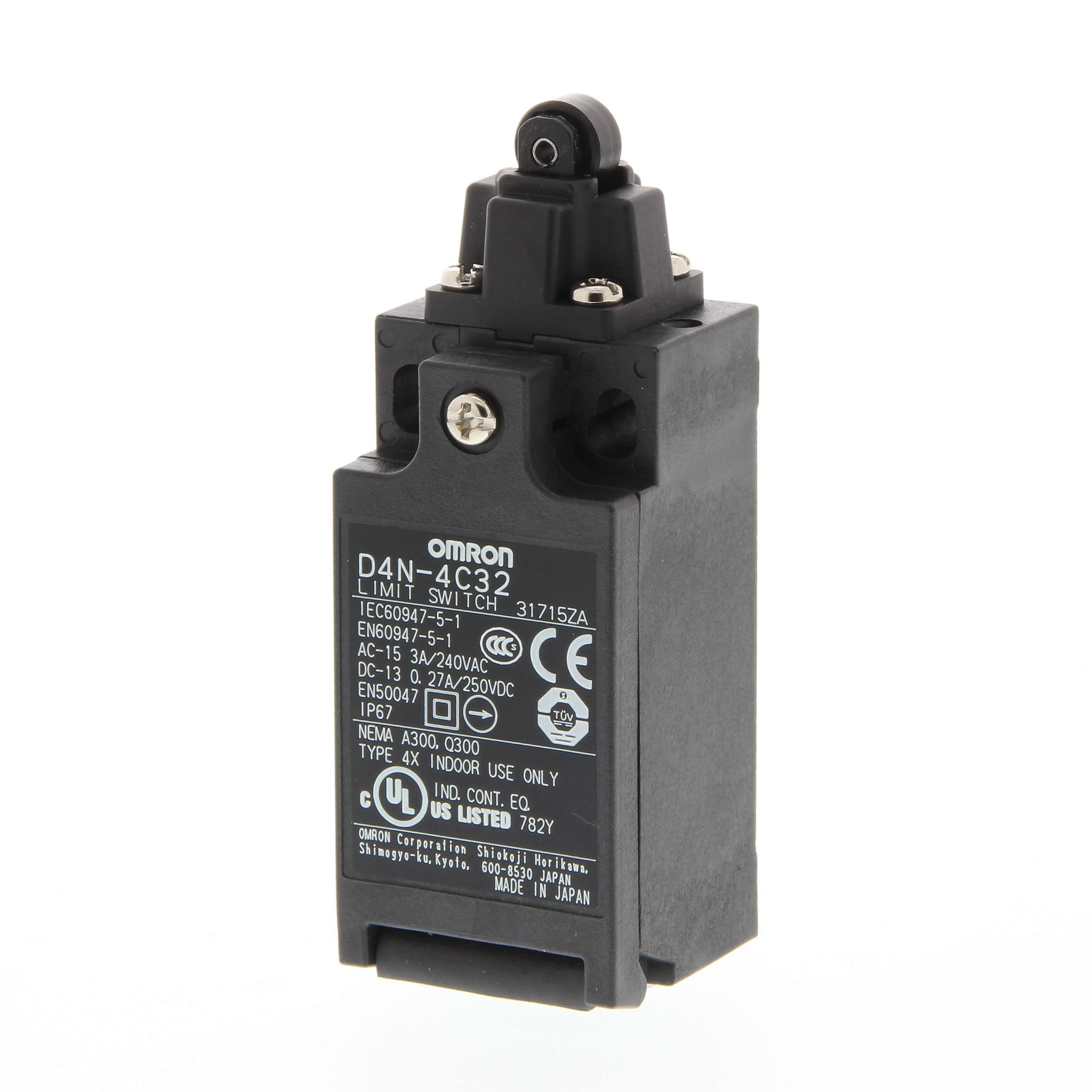OMRON - Turvarajakytkin M20. 2NC/1NO - D4N-4C32