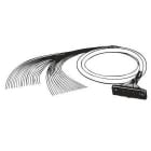 OMRON - I/O liitinkaapeli. MIL40 100cm - XW2Z-0100FN-L