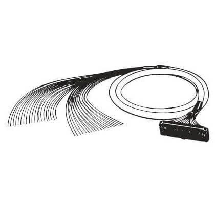 OMRON - I/O liitinkaapeli. MIL40 100cm - XW2Z-0100FN-L