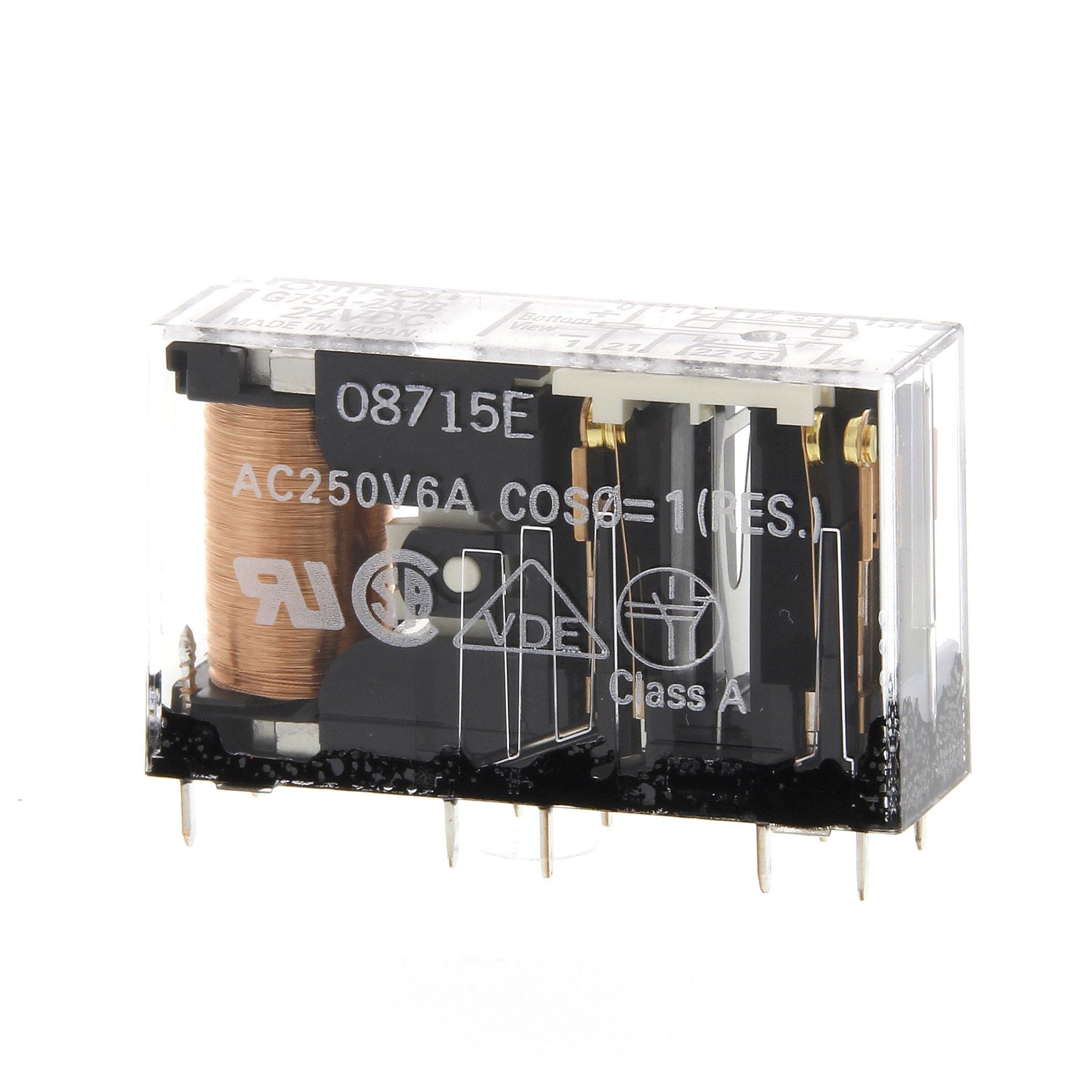 OMRON - Turvarele 4AV+2S 24VDC 6A PCB - G7SA-4A2B 24DC