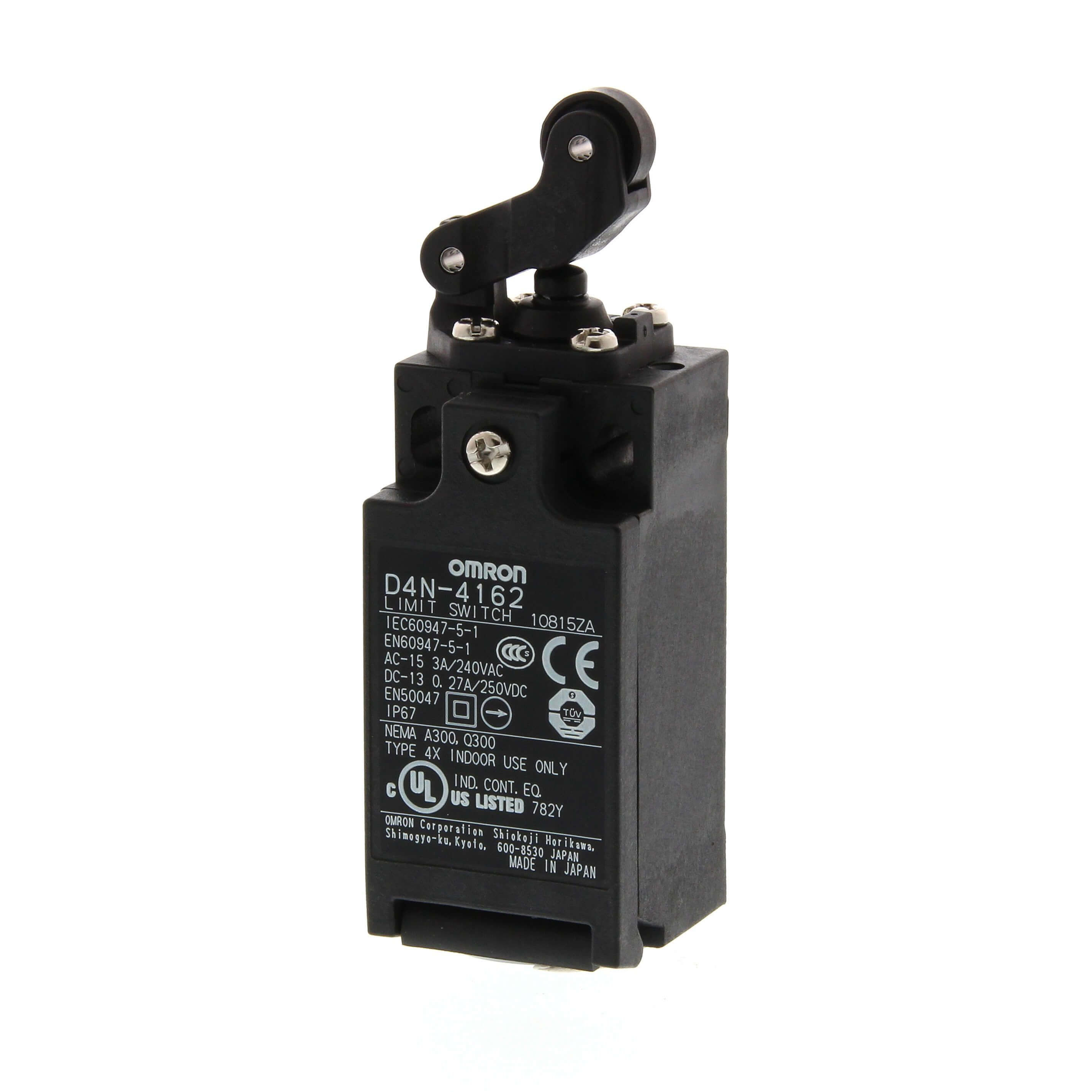 OMRON - Rajakytkin,nivel,PO,2AV+1s,M20 - D4N-4C62