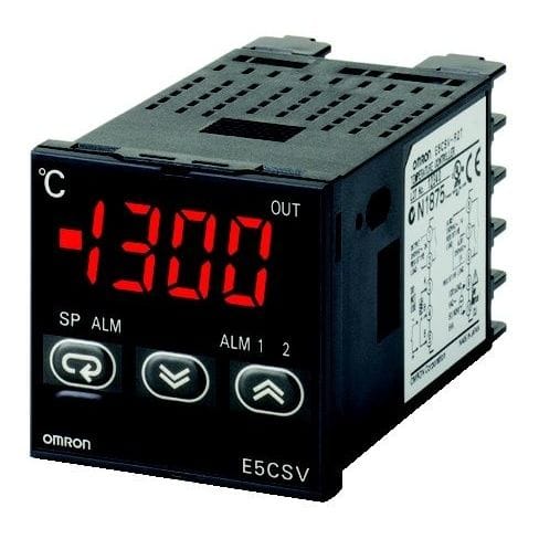OMRON - Säädin 48x48mm,Relelä+1- hällä - E5CSV-R1T-500 AC100-240