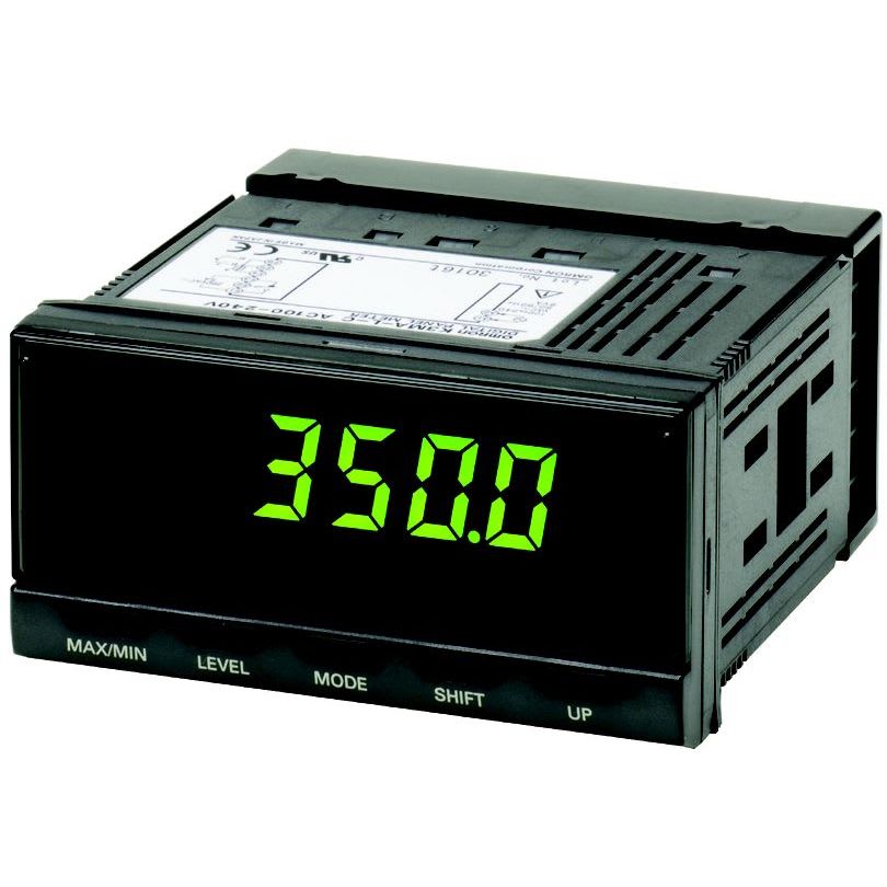 OMRON - Lämpötilanäyttö,TC/Pt100,96x48 - K3MA-L-C 24AC/DC