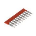 OMRON - Oikosulkurima 10, punainen - P2RVM-100R