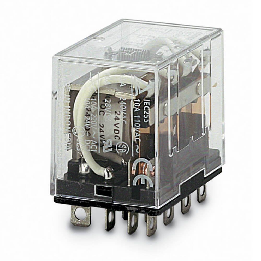 OMRON - Teollisuusrele 10A/230V,4vaiht - LY4 230AC