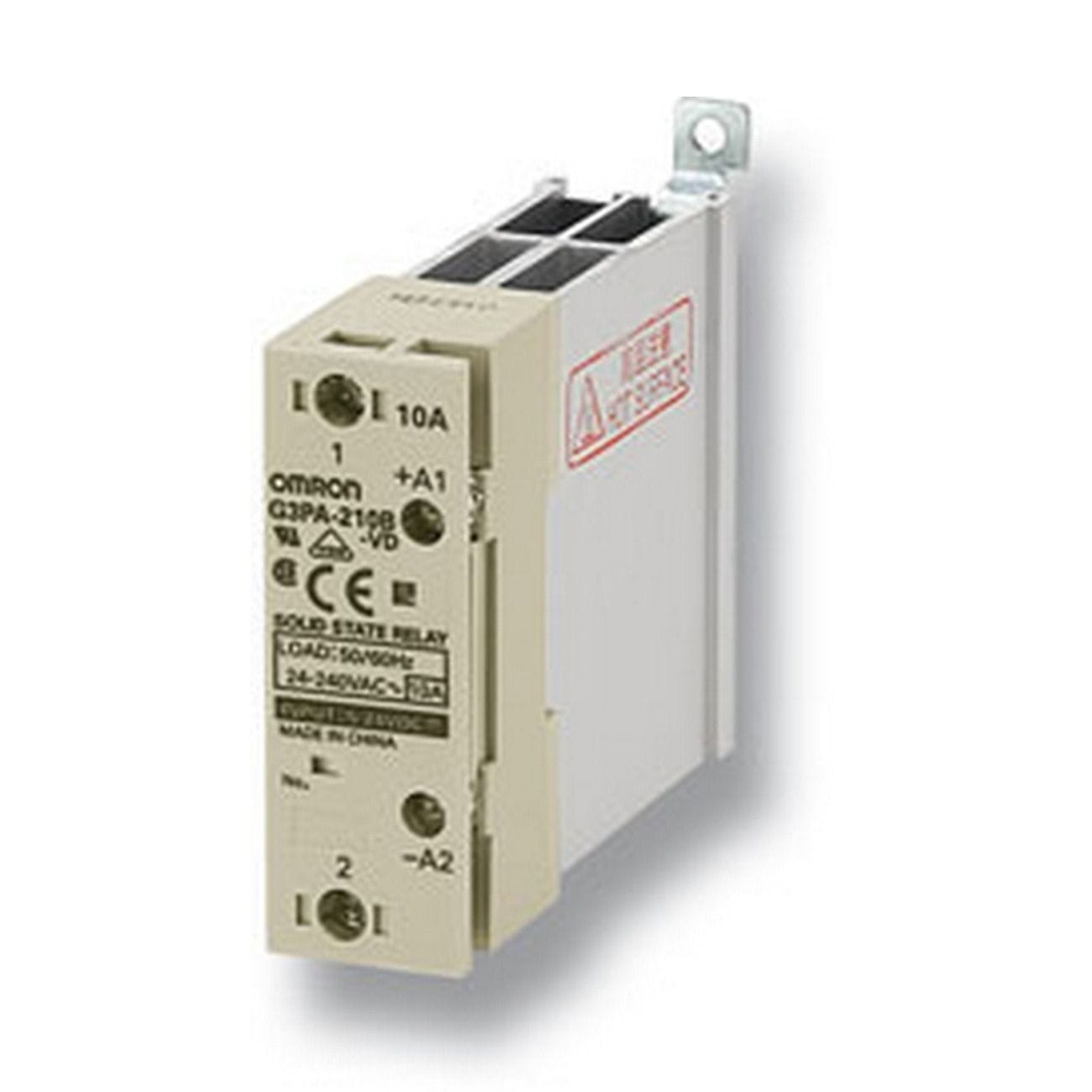 OMRON - Puolijohderele,10A 19-264VAC - G3PA-210B-VD DC5-24