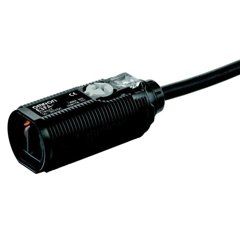 OMRON - Photoelectric sensor, M18 axia - E3FA-DP12 2M OMI