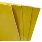 UUSIOMATERIAALIT - Varoituslevy 2.5x600x1000mm - PE300 KELTAINEN