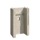 RUDUS - Kaappitarvike, betonijalusta - J 00 lev 400 betoni