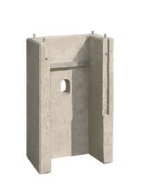 RUDUS - Kaappitarvike, betonijalusta - J 00 lev 400 betoni