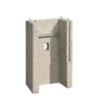 RUDUS - Kaappitarvike, betonijalusta - J 00 lev 400 betoni