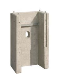 RUDUS - Kaappitarvike, betonijalusta - J 0 lev 600 betoni