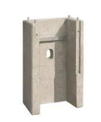 RUDUS - Kaappitarvike, betonijalusta - J 2 lev 1050 betoni