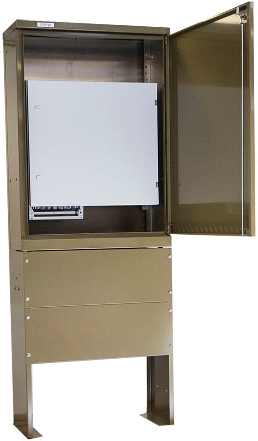 STERA - Jakokaappi - K1 1200JK/jal/kk 19 harmaa