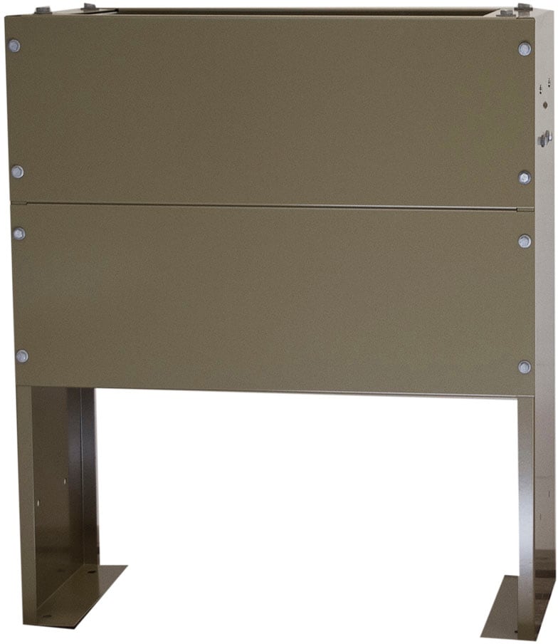 STERA - Jakokaappi - K0 850Jakok/jalusta vihreä